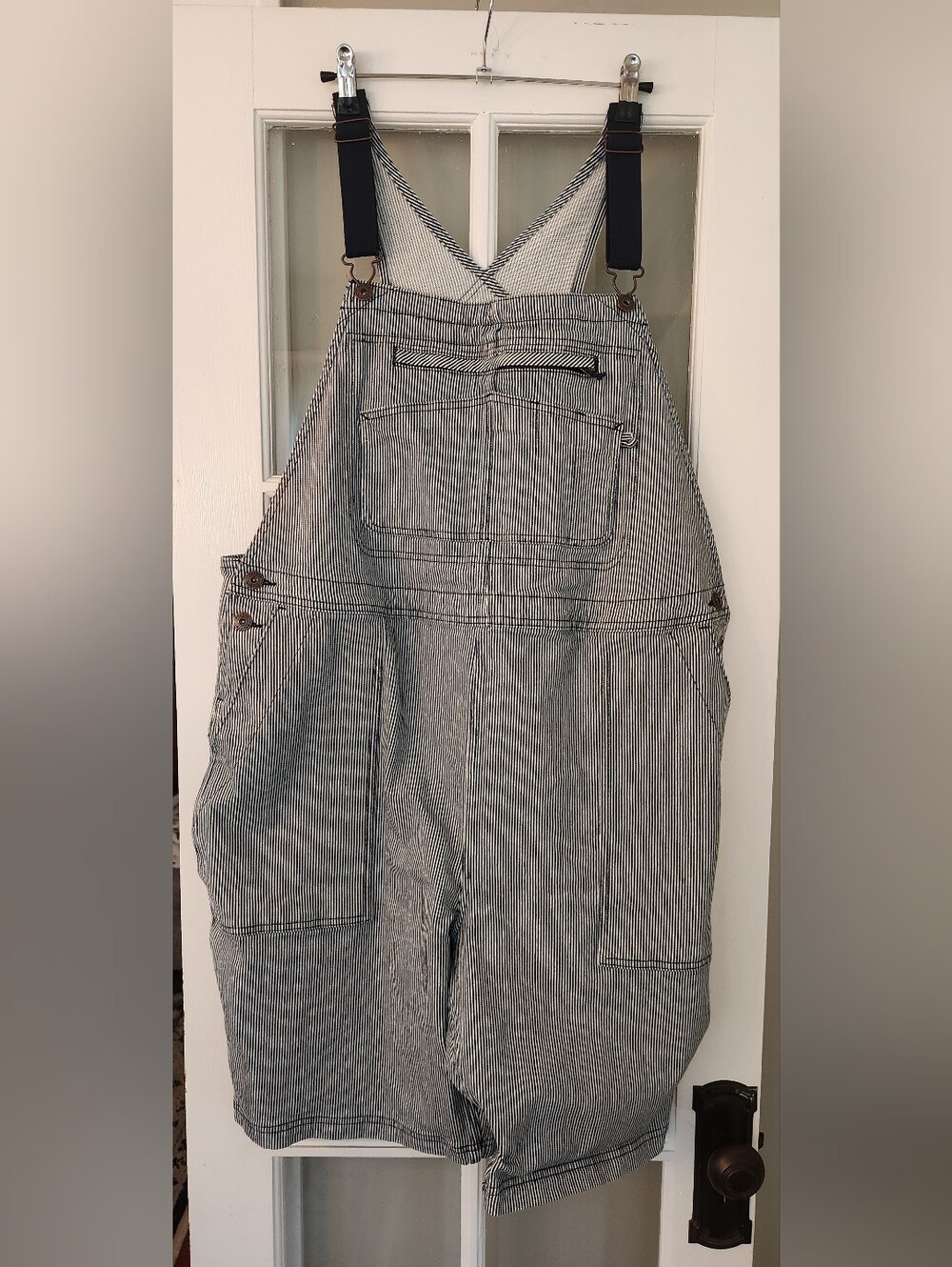 Duluth Trading Company Women's Plus Heirloom Gardening 7" Short Overalls